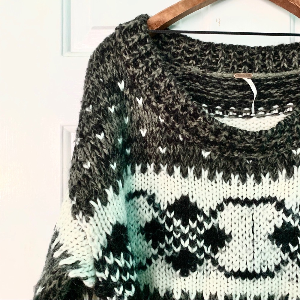 Free People cropped sweater